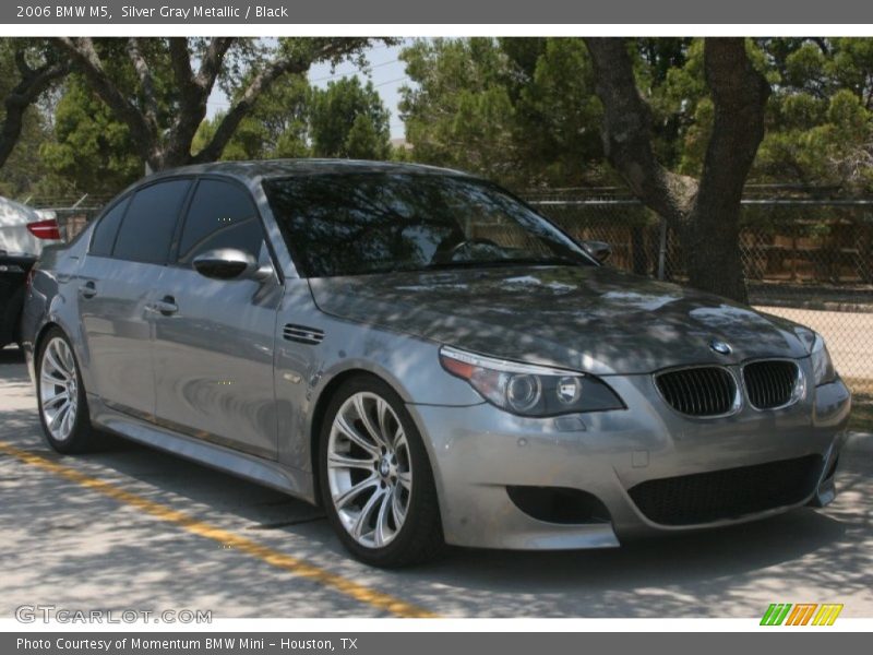 Silver Gray Metallic / Black 2006 BMW M5