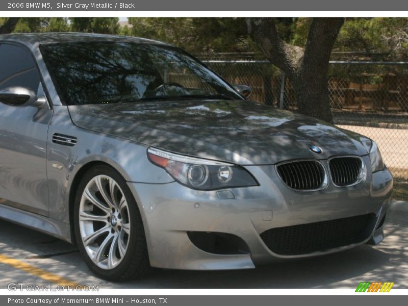 Silver Gray Metallic / Black 2006 BMW M5
