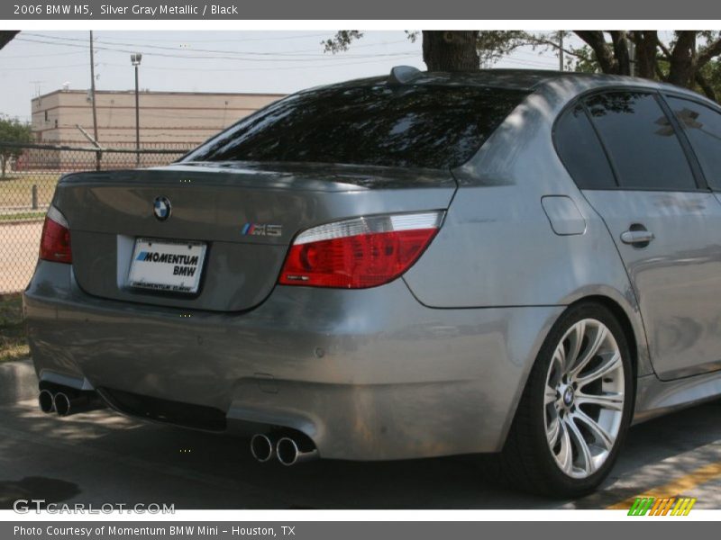 Silver Gray Metallic / Black 2006 BMW M5