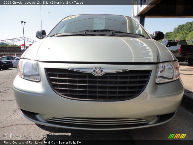 Bright Silver Metallic / Taupe 2003 Chrysler Voyager LX