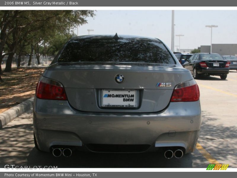 Silver Gray Metallic / Black 2006 BMW M5