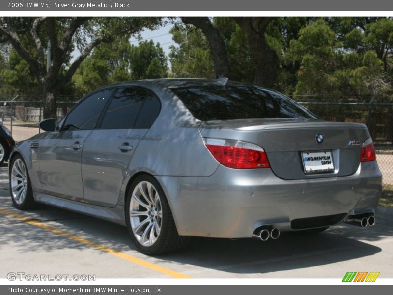 Silver Gray Metallic / Black 2006 BMW M5