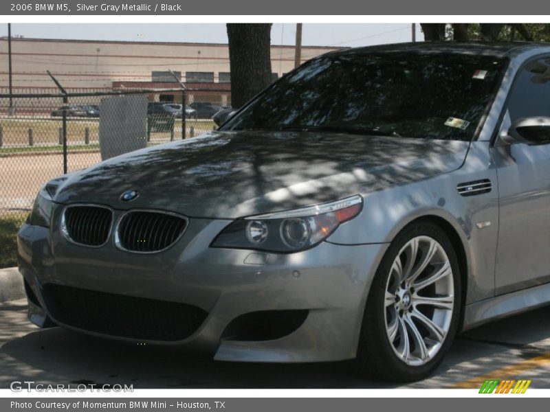 Silver Gray Metallic / Black 2006 BMW M5