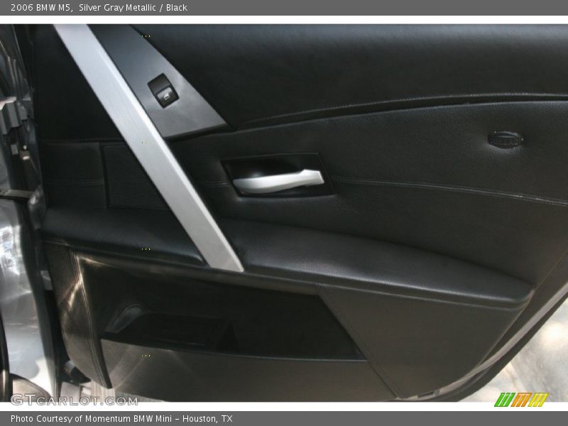 Silver Gray Metallic / Black 2006 BMW M5