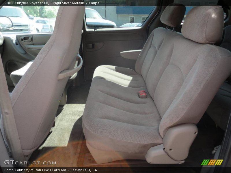 Bright Silver Metallic / Taupe 2003 Chrysler Voyager LX