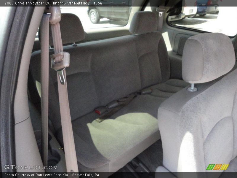 Bright Silver Metallic / Taupe 2003 Chrysler Voyager LX