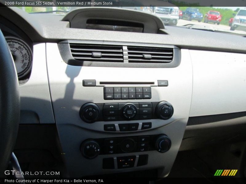 Vermillion Red / Medium Stone 2008 Ford Focus SES Sedan
