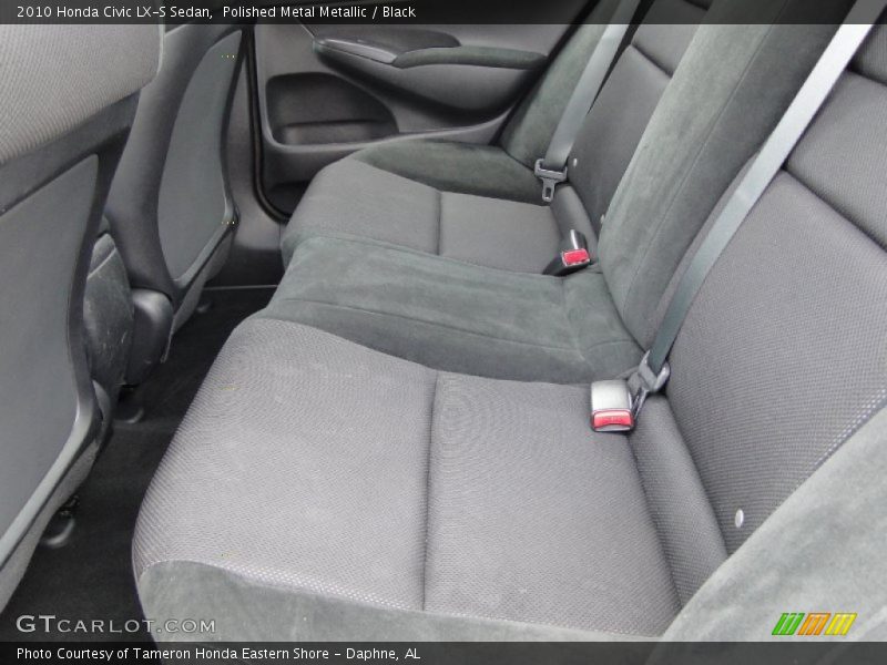 Polished Metal Metallic / Black 2010 Honda Civic LX-S Sedan