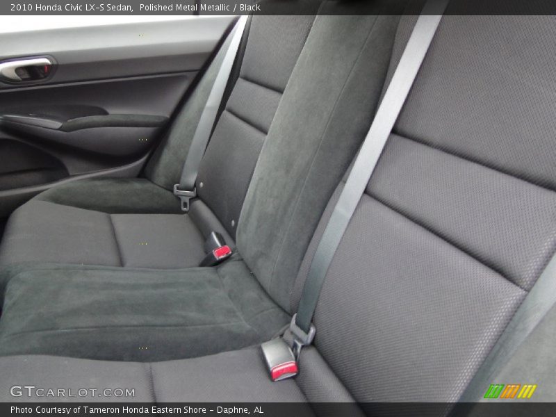 Polished Metal Metallic / Black 2010 Honda Civic LX-S Sedan
