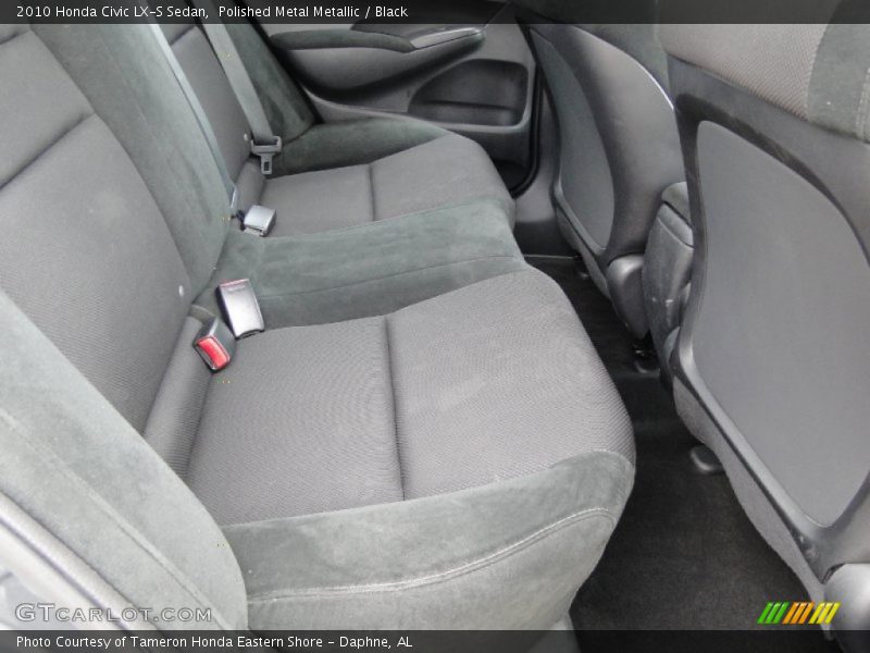 Polished Metal Metallic / Black 2010 Honda Civic LX-S Sedan