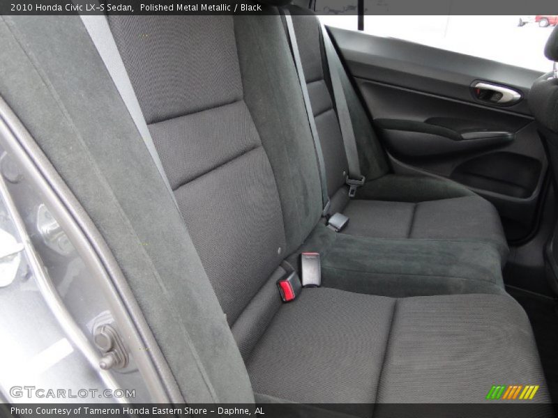 Polished Metal Metallic / Black 2010 Honda Civic LX-S Sedan