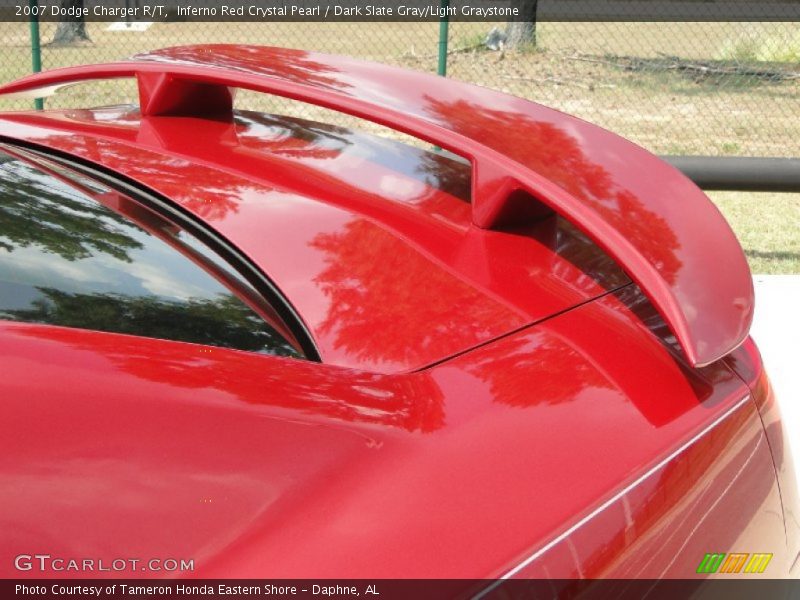 Inferno Red Crystal Pearl / Dark Slate Gray/Light Graystone 2007 Dodge Charger R/T