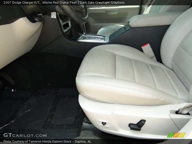 Inferno Red Crystal Pearl / Dark Slate Gray/Light Graystone 2007 Dodge Charger R/T