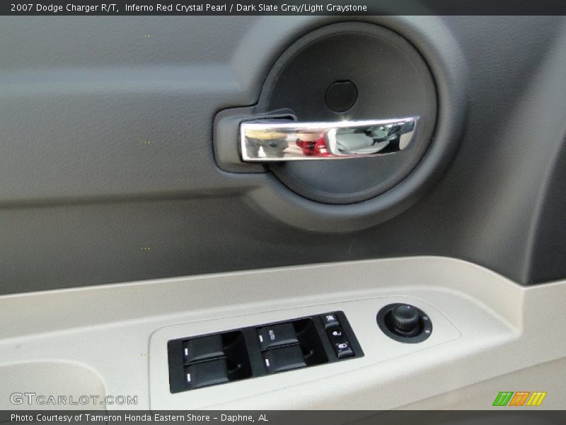 Inferno Red Crystal Pearl / Dark Slate Gray/Light Graystone 2007 Dodge Charger R/T
