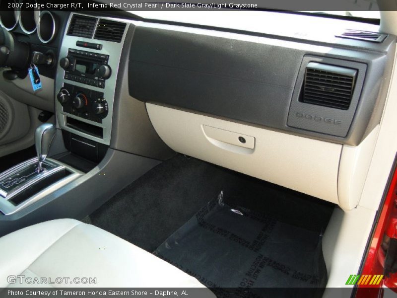 Inferno Red Crystal Pearl / Dark Slate Gray/Light Graystone 2007 Dodge Charger R/T