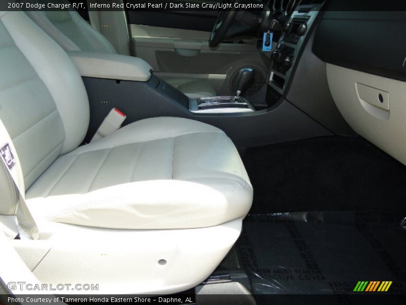 Inferno Red Crystal Pearl / Dark Slate Gray/Light Graystone 2007 Dodge Charger R/T