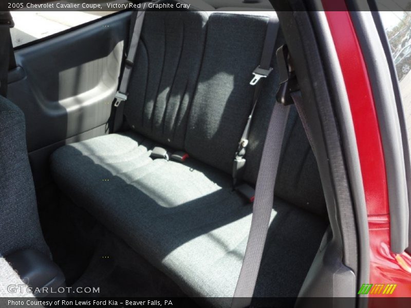 Victory Red / Graphite Gray 2005 Chevrolet Cavalier Coupe