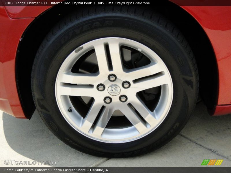 Inferno Red Crystal Pearl / Dark Slate Gray/Light Graystone 2007 Dodge Charger R/T