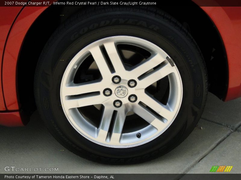 Inferno Red Crystal Pearl / Dark Slate Gray/Light Graystone 2007 Dodge Charger R/T