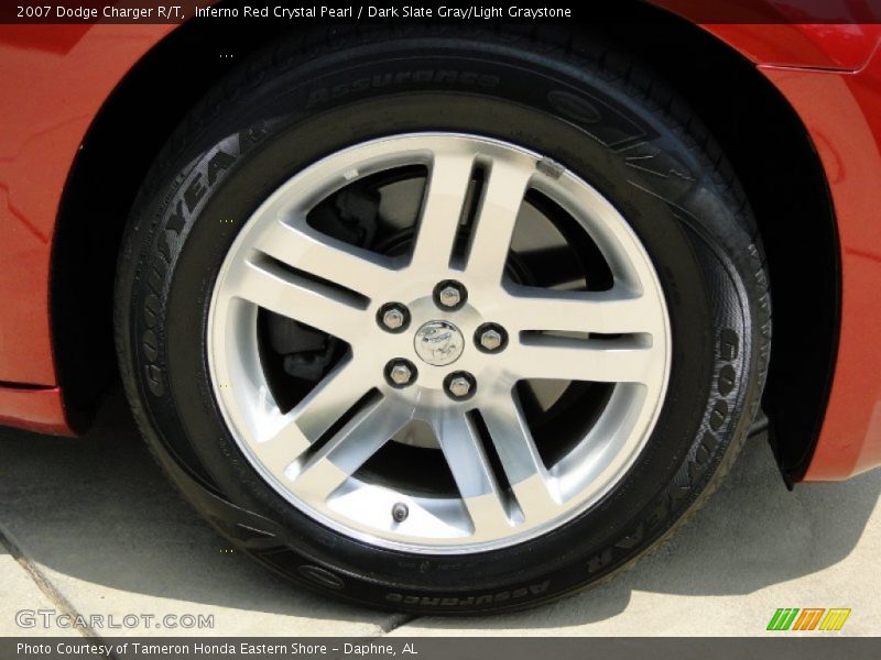 Inferno Red Crystal Pearl / Dark Slate Gray/Light Graystone 2007 Dodge Charger R/T