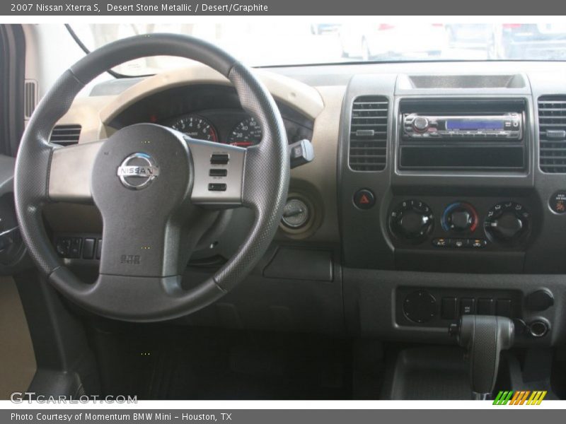 Desert Stone Metallic / Desert/Graphite 2007 Nissan Xterra S