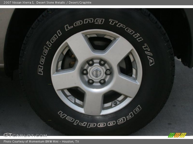 Desert Stone Metallic / Desert/Graphite 2007 Nissan Xterra S