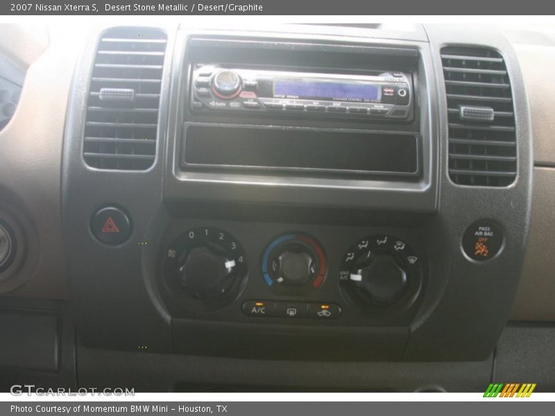Desert Stone Metallic / Desert/Graphite 2007 Nissan Xterra S