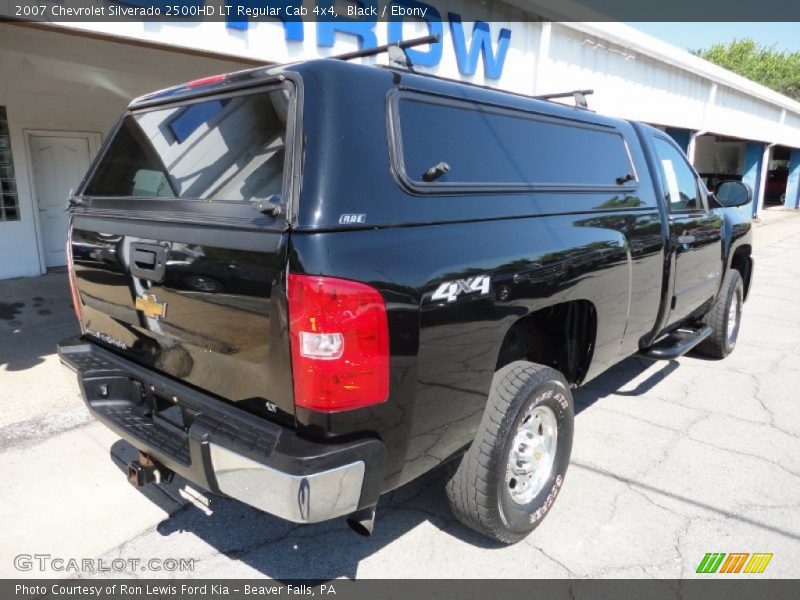 Black / Ebony 2007 Chevrolet Silverado 2500HD LT Regular Cab 4x4