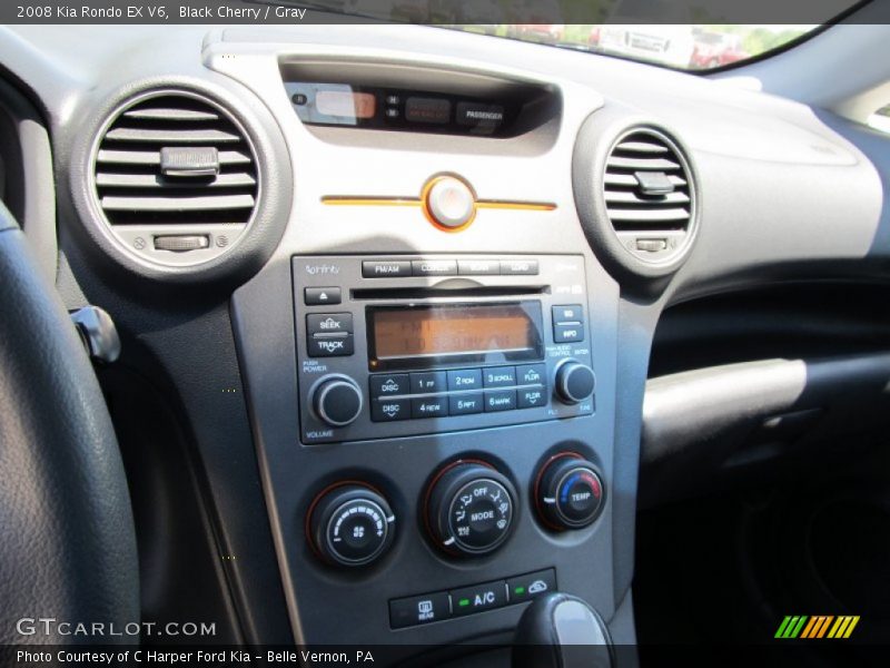 Black Cherry / Gray 2008 Kia Rondo EX V6