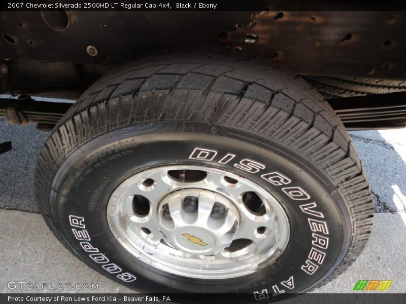 Black / Ebony 2007 Chevrolet Silverado 2500HD LT Regular Cab 4x4