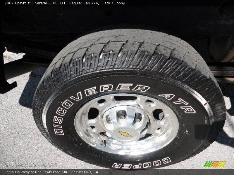 Black / Ebony 2007 Chevrolet Silverado 2500HD LT Regular Cab 4x4