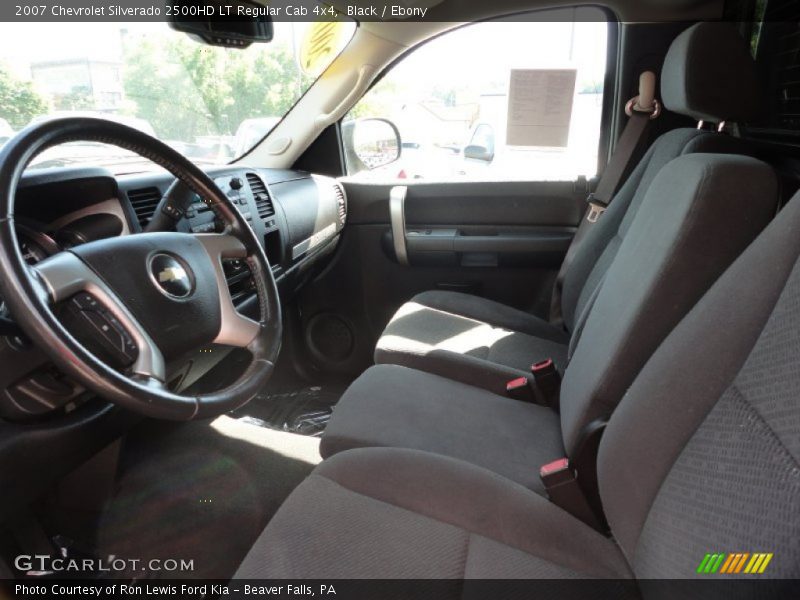 Black / Ebony 2007 Chevrolet Silverado 2500HD LT Regular Cab 4x4