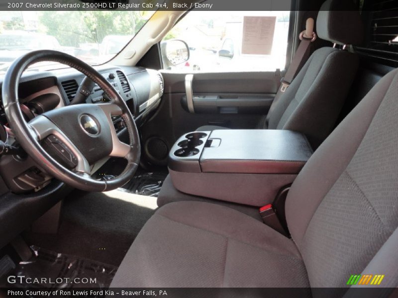 Black / Ebony 2007 Chevrolet Silverado 2500HD LT Regular Cab 4x4