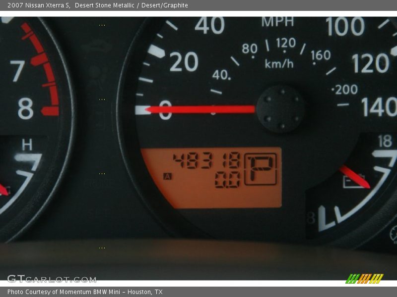 Desert Stone Metallic / Desert/Graphite 2007 Nissan Xterra S
