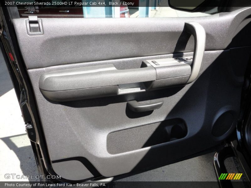 Black / Ebony 2007 Chevrolet Silverado 2500HD LT Regular Cab 4x4