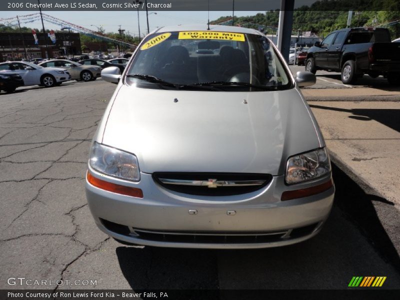 Cosmic Silver / Charcoal 2006 Chevrolet Aveo LS Sedan