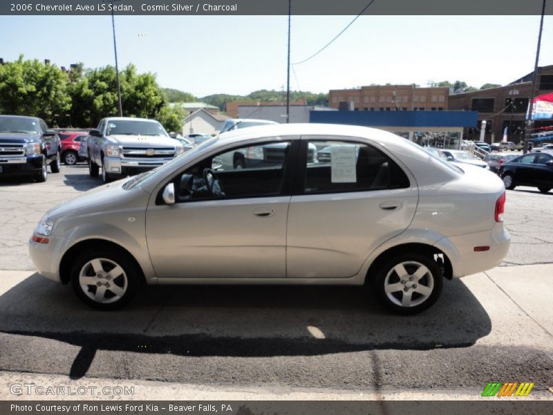 Cosmic Silver / Charcoal 2006 Chevrolet Aveo LS Sedan
