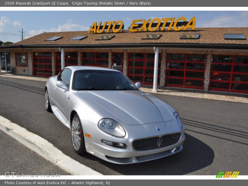 Grigio Touring (Metallic Silver) / Nero (Black) 2006 Maserati GranSport LE Coupe