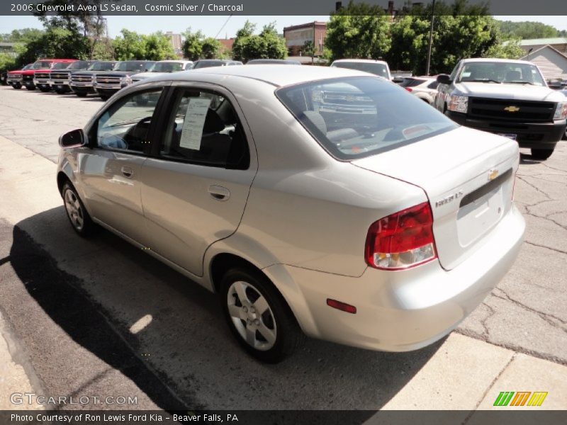 Cosmic Silver / Charcoal 2006 Chevrolet Aveo LS Sedan