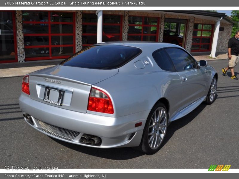 Grigio Touring (Metallic Silver) / Nero (Black) 2006 Maserati GranSport LE Coupe