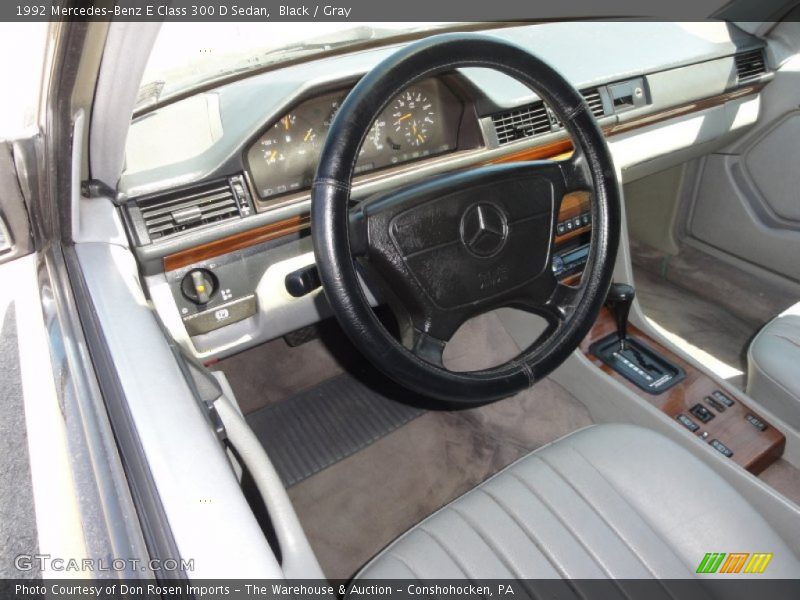  1992 E Class 300 D Sedan Gray Interior