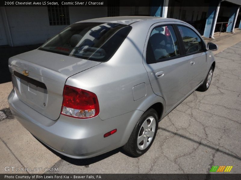 Cosmic Silver / Charcoal 2006 Chevrolet Aveo LS Sedan