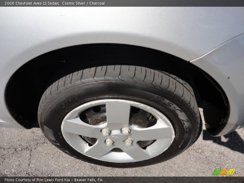 Cosmic Silver / Charcoal 2006 Chevrolet Aveo LS Sedan