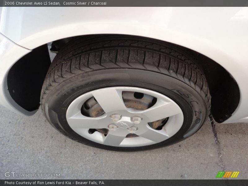 Cosmic Silver / Charcoal 2006 Chevrolet Aveo LS Sedan