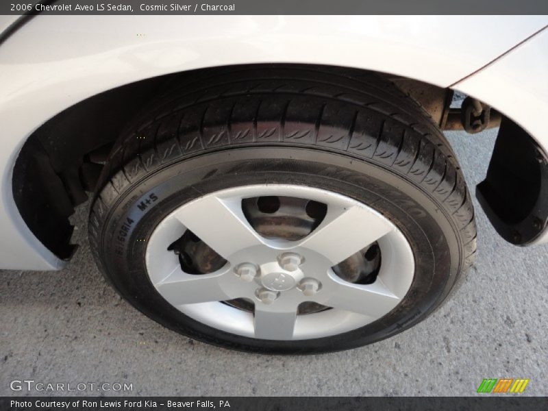 Cosmic Silver / Charcoal 2006 Chevrolet Aveo LS Sedan