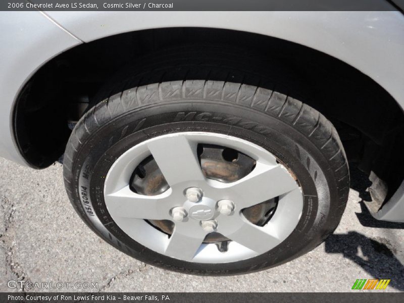 Cosmic Silver / Charcoal 2006 Chevrolet Aveo LS Sedan