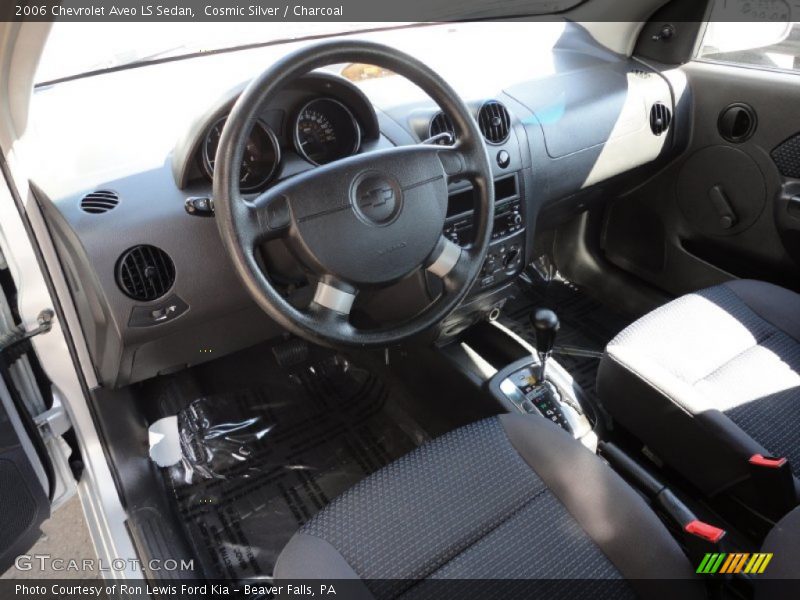 Cosmic Silver / Charcoal 2006 Chevrolet Aveo LS Sedan