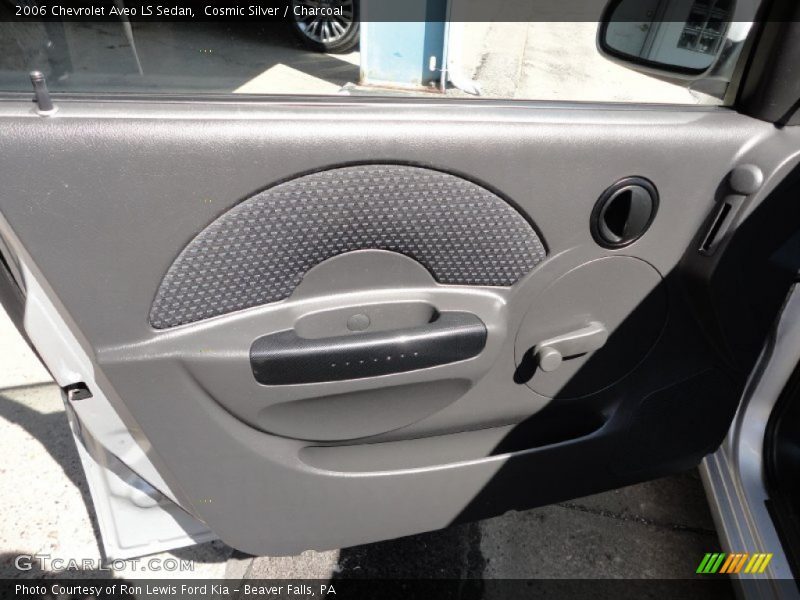 Cosmic Silver / Charcoal 2006 Chevrolet Aveo LS Sedan