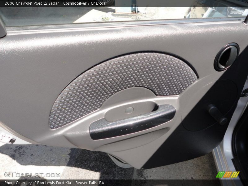 Cosmic Silver / Charcoal 2006 Chevrolet Aveo LS Sedan