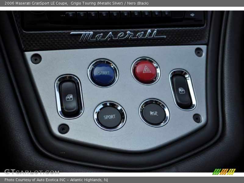Controls of 2006 GranSport LE Coupe